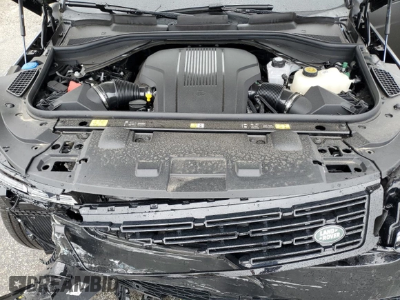 2025 Land Rover Range Rover Sport with VIN SAL1L9E93SA424804, listed as a Copart auction lot 49414945 with 1,007 mi miles and Salvage title. Bid and sale history available at DreamBid. Image 12.