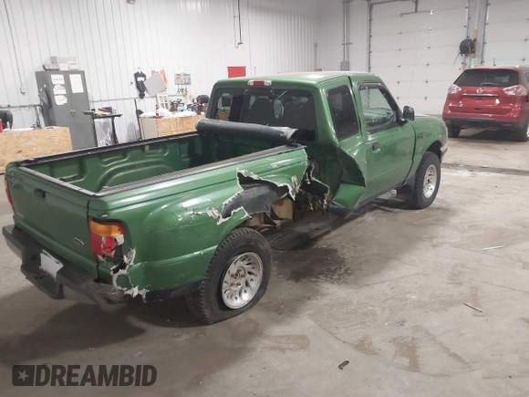 1999 Ford Ranger XL with VIN 1FTZR15V6XPB40126, listed as a IAAI auction lot 41808735 with 178,692 mi miles. Bid and sale history available at carsss.com. Image 4.