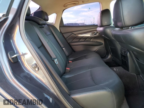 2011 Infiniti M37 with VIN JN1BY1AP8BM322399, listed as a Copart auction lot 81765864 with 107,444 mi miles and Salvage Title. Bid and sale history available at carsss.com. Image 10.
