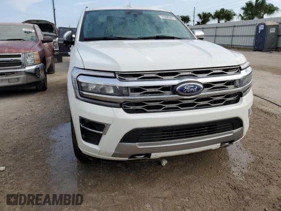 2024 Ford Expedition Max Platinum with VIN 1FMJK1M81REA23223, listed as a Copart auction lot 74358344 with Not provided miles and Non repairable. Bid and sale history available at DreamBid. Image 5.