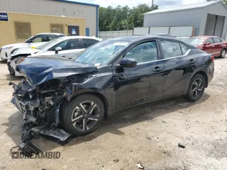 2024 Nissan Sentra SV с VIN 3N1AB8CV4RY208974, выставлен на аукционе Copart как лот 63301825 с пробегом 30 846 миль миль и На запчасти • Non repairable. История ставок и продаж доступна на DreamBid. Изображение 1.