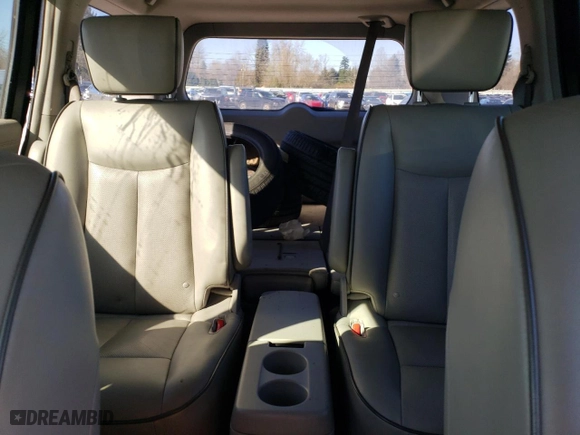 2015 Nissan Quest S with VIN JN8AE2KP9F9130136, listed as a Copart auction lot 46804344 with 139,752 mi miles and Salvage Title. Bid and sale history available at carsss.com. Image 10.