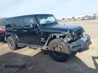 2008 Jeep Wrangler Unlimited Sahara with VIN 1J4GB59118L522013, listed as a IAAI auction lot 41644487 with 227,176 mi miles and . Bid and sale history available at DreamBid. Image 13.