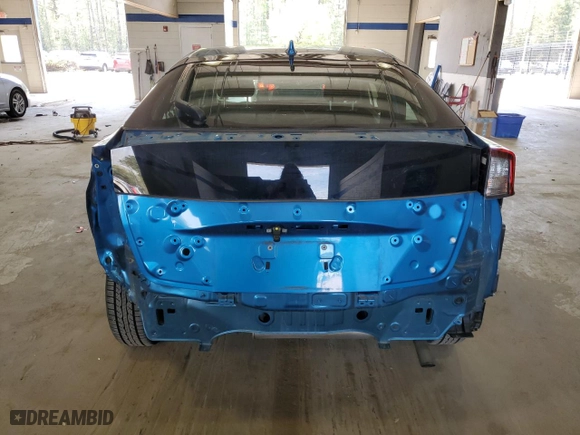 2019 Toyota Prius L Eco with VIN JTDKARFU7K3099986, listed as a Copart auction lot 52630495 with 113,218 mi miles and Salvage Title. Bid and sale history available at carsss.com. Image 6.