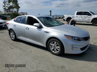 2017 Kia Optima LX with VIN KNAGT4L35H5163760, listed as a Copart auction lot 53472075 with 69,559 mi miles and Salvage Title. Bid and sale history available at carsss.com. Image 4.