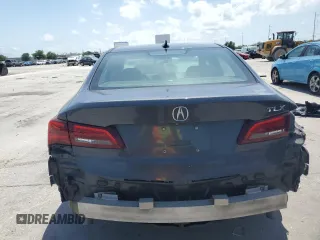 2016 Acura TLX Technology with VIN 19UUB2F58GA003079, listed as a Copart auction lot 55555105 with 148,295 mi miles and Salvage title. Bid and sale history available at DreamBid. Image 6.