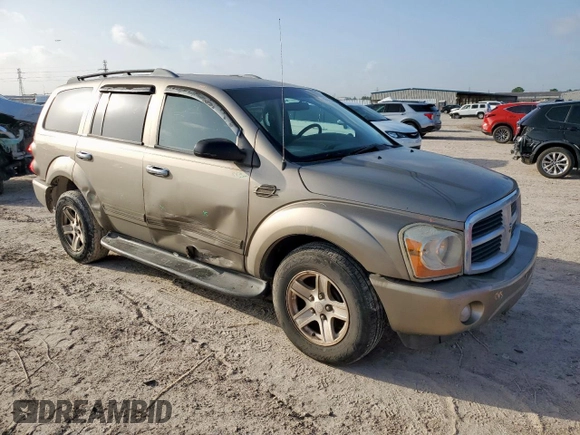 2004 Dodge Durango SLT with VIN 1D4HD48N64F205844, listed as a Copart auction lot 60655835 with 192,935 mi miles and Salvage title. Bid and sale history available at DreamBid. Image 4.