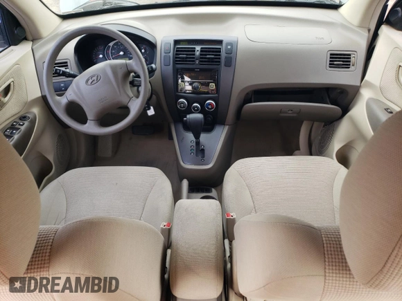 2007 Hyundai Tucson GLS with VIN KM8JM12B27U614351, listed as a Copart auction lot 69491404 with 127,278 mi miles and Salvage Title. Bid and sale history available at carsss.com. Image 8.
