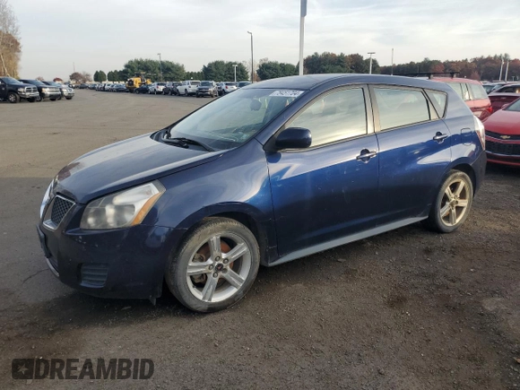 2009 Pontiac Vibe w/1SB with VIN 5Y2SP67089Z456771, listed as a Copart auction lot 78451704 with 187,575 mi miles and Clean Title. Bid and sale history available at carsss.com. Image 1.