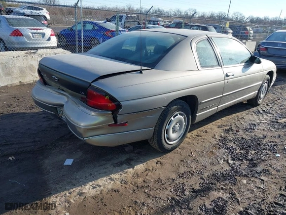 1999 Chevrolet Monte Carlo LS with VIN 2G1WW12M4X9183264, listed as a IAAI auction lot 41388935 with 135,826 mi miles. Bid and sale history available at carsss.com. Image 4.