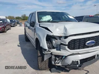 2023 Ford F-150 XL with VIN 1FTEW1C54PFB59130, listed as a IAAI auction lot 41072260 with 45,972 mi miles and . Bid and sale history available at DreamBid. Image 6.
