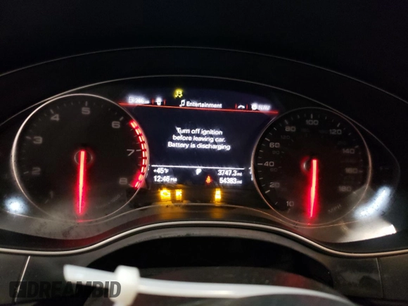 2015 Audi A6 2.0T Premium Plus with VIN WAUGFAFC6FN021352, listed as a Copart auction lot 40099263 with 54,383 mi miles. Bid and sale history available at carsss.com. Image 9.