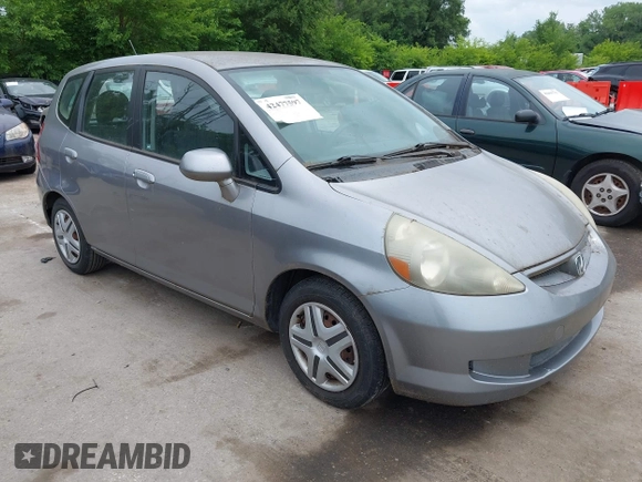 2007 Honda Fit with VIN JHMGD374X7S004101, listed as a IAAI auction lot 42477597 with 185,802 mi miles and . Bid and sale history available at DreamBid. Image 1.
