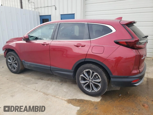 2021 Honda CR-V EX with VIN 2HKRW2H52MH669865, listed as a Copart auction lot 45858275 with 53,301 mi miles and Clean Title. Bid and sale history available at carsss.com. Image 2.