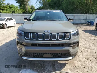 2022 Jeep Compass High Altitude with VIN 3C4NJDCB6NT115980, listed as a Copart auction lot 54255395 with 31,154 mi miles and Salvage Title. Bid and sale history available at DreamBid. Image 5.