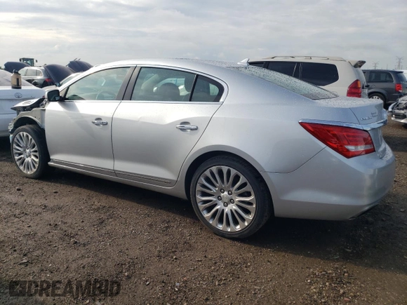 2014 Buick LaCrosse Premium II with VIN 1G4GF5G36EF207938, listed as a Copart auction lot 61226035 with 115,612 mi miles and Salvage title. Bid and sale history available at DreamBid. Image 2.