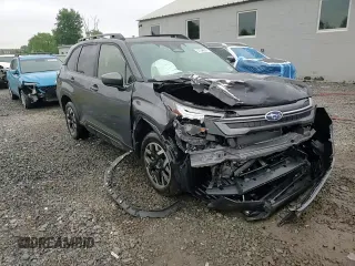 2025 Subaru Forester Premium z VIN JF2SLDDC8SH433230, wystawiony jako Copart lot #57046655 z przebiegiem 4 688 mil mil oraz Szkoda całkowita • Salvage title. Historia ofert i sprzedaży dostępna na DreamBid. Obrazek 15.