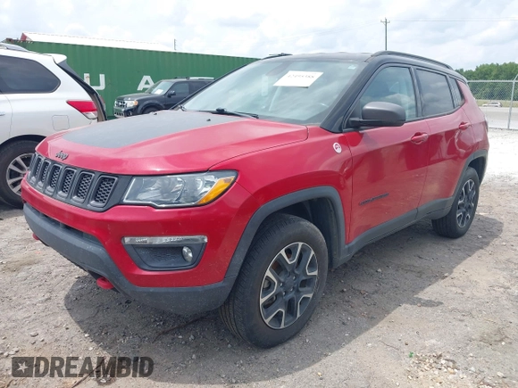 2020 Jeep Compass Trailhawk с VIN 3C4NJDDB5LT221591, выставлен на аукционе IAAI как лот 42495388 с пробегом 100 995 миль миль и . История ставок и продаж доступна на DreamBid. Изображение 17.