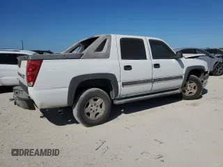 2003 Chevrolet Avalanche with VIN 3GNEK13T93G298292, listed as a Copart auction lot 76576004 with Not Provided miles and Salvage Title. Bid and sale history available at DreamBid. Image 3.