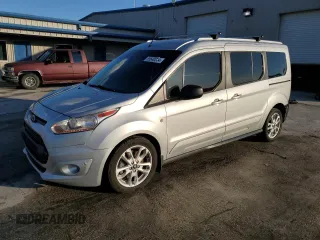 2018 Ford Transit Connect XLT with VIN NM0GE9F77J1353045, listed as a Copart auction lot 85640224 with 102,944 mi miles and Salvage title. Bid and sale history available at DreamBid. Image 1.