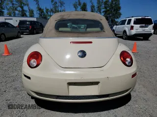 2008 Volkswagen Beetle SE with VIN 3VWRG31Y58M405978, listed as a Copart auction lot 66901035 with 142,688 mi miles and Clean title. Bid and sale history available at DreamBid. Image 6.