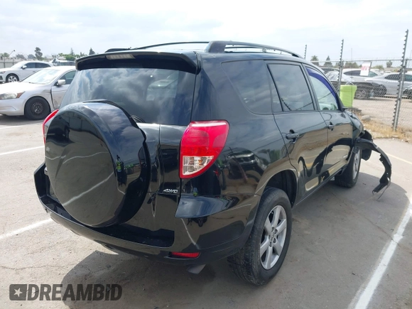 2007 Toyota RAV4 Limited with VIN JTMBD31V376048608, listed as a IAAI auction lot 42045021 with 180,458 mi miles. Bid and sale history available at carsss.com. Image 4.