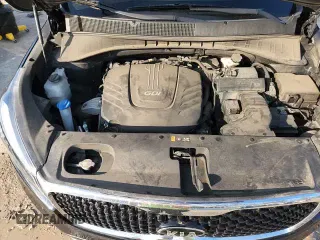 2017 Kia Sorento EX z VIN 5XYPHDA52HG301934, wystawiony jako Copart lot #86817945 z przebiegiem 133 740 mil mil oraz Nie do naprawy • Non repairable. Historia ofert i sprzedaży dostępna na DreamBid. Obrazek 16.