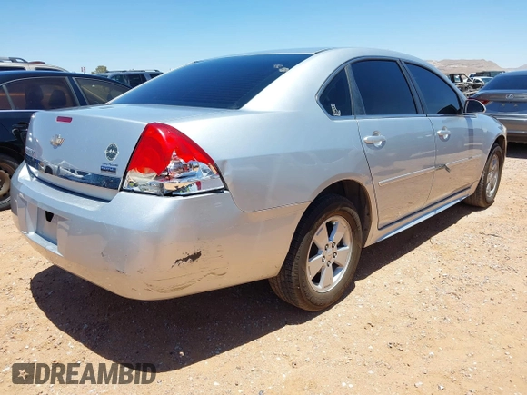 2011 Chevrolet Impala LT Fleet with VIN 2G1WG5EKXB1127867, listed as a IAAI auction lot 42354550 with 237,116 mi miles and . Bid and sale history available at DreamBid. Image 4.