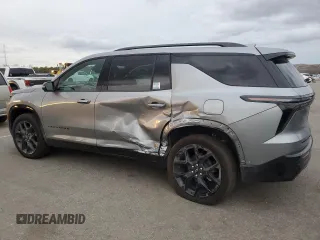 2024 Chevrolet Traverse AWD RS with VIN 1GNEVLKS2RJ155199, listed as a Copart auction lot 78870494 with 6,491 mi miles and Salvage Title. Bid and sale history available at carsss.com. Image 2.