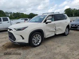 2024 Toyota Highlander XLE with VIN 5TDAAAB53RS043340, listed as a Copart auction lot 57283515 with 26,204 mi miles and Salvage title. Bid and sale history available at DreamBid. Image 1.