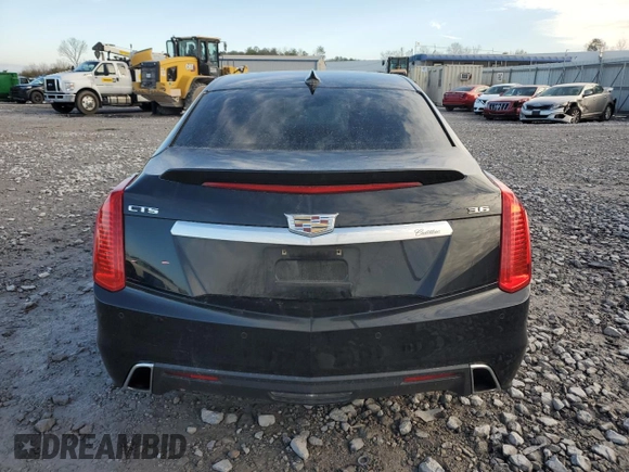 2017 Cadillac CTS Luxury RWD with VIN 1G6AR5SS2H0203850, listed as a Copart auction lot 87737125 with 125,781 mi miles and Salvage Title. Bid and sale history available at DreamBid. Image 6.