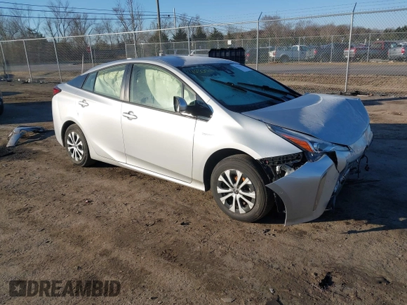 2020 Toyota Prius LE with VIN JTDL9RFU5L3013217, listed as a IAAI auction lot 41650064 with 124,704 mi miles and . Bid and sale history available at DreamBid. Image 1.