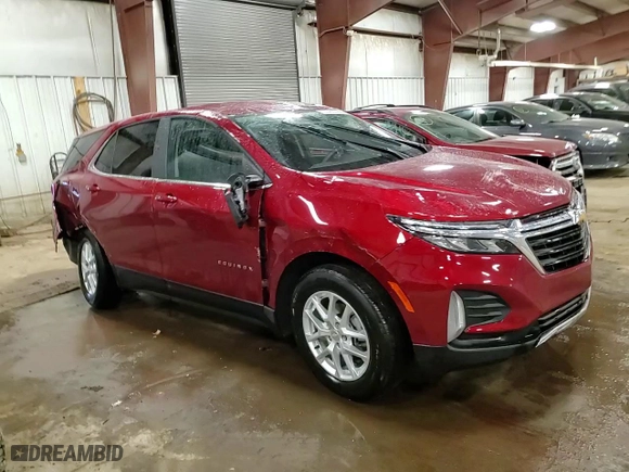 2023 Chevrolet Equinox LT with VIN 3GNAXUEG1PL130533, listed as a Copart auction lot 44833205 with 47,153 mi miles and Non Repairable. Bid and sale history available at carsss.com. Image 14.