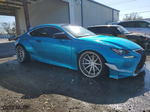 2016 Lexus RC 200t with VIN JTHHA5BCXG5003021, listed as a Copart auction lot 86369494 with 61,614 mi miles and Clean Title. Bid and sale history available at carsss.com. Image 4.