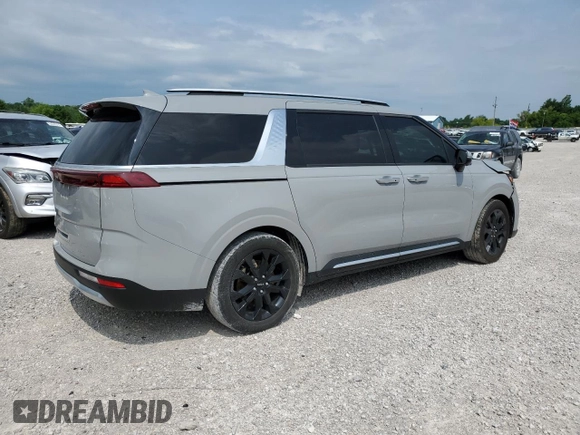 2022 Kia Carnival SX with VIN KNDNE5H30N6143425, listed as a Copart auction lot 53691444 with 73,588 mi miles and Salvage Title. Bid and sale history available at carsss.com. Image 3.