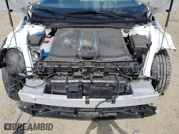2022 Hyundai Ioniq 5 SEL with VIN KM8KNDAF9NU065218, listed as a Copart auction lot 56224315 with 33,789 mi miles and Salvage title. Bid and sale history available at DreamBid. Image 12.