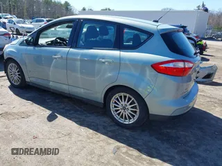 2013 Ford C-Max SE with VIN 1FADP5AUXDL557729, listed as a IAAI auction lot 41802589 with 105,108 mi miles. Bid and sale history available at carsss.com. Image 3.