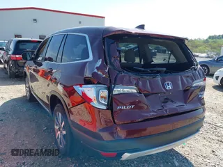 2019 Honda Pilot EX z VIN 5FNYF6H36KB009454, wystawiony jako IAAI lot #42030733 z przebiegiem 41 242 mil mil oraz . Historia ofert i sprzedaży dostępna na DreamBid. Obrazek 3.