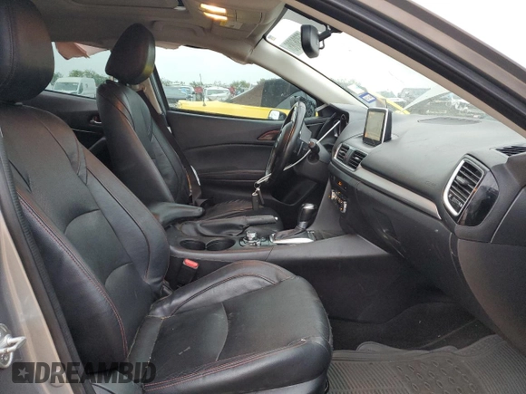 2015 Mazda 3 S Grand Touring with VIN JM1BM1W36F1243898, listed as a Copart auction lot 55936285 with 105,976 mi miles and Clean Title. Bid and sale history available at DreamBid. Image 7.
