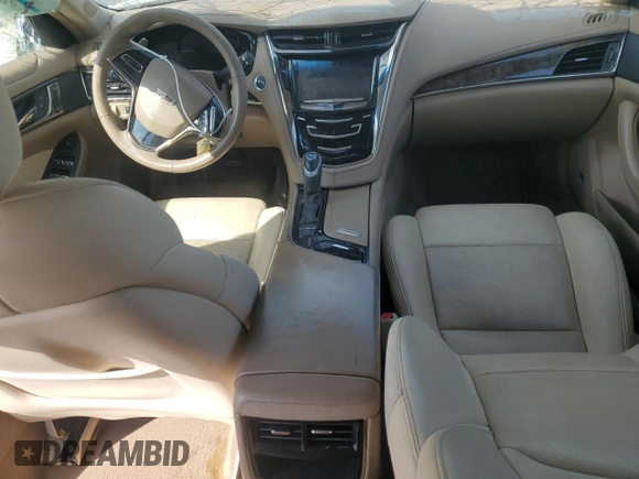 2015 Cadillac CTS Luxury RWD with VIN 1G6AR5SXXF0125522, listed as a Copart auction lot 49418515 with 75,331 mi miles and Salvage Title. Bid and sale history available at DreamBid. Image 8.