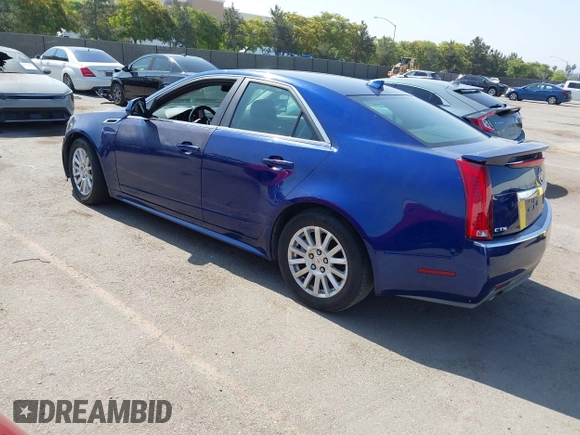 2012 Cadillac CTS Luxury with VIN 1G6DE5E59C0102621, listed as a IAAI auction lot 42554121 with 128,430 mi miles and . Bid and sale history available at DreamBid. Image 3.