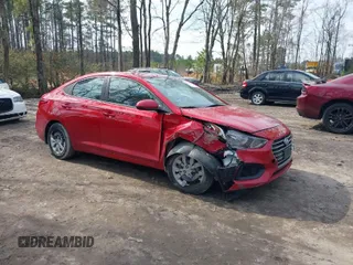 2022 Hyundai Accent SE with VIN 3KPC24A60NE166552, listed as a IAAI auction lot 41680536 with 29,658 mi miles. Bid and sale history available at carsss.com. Image 1.