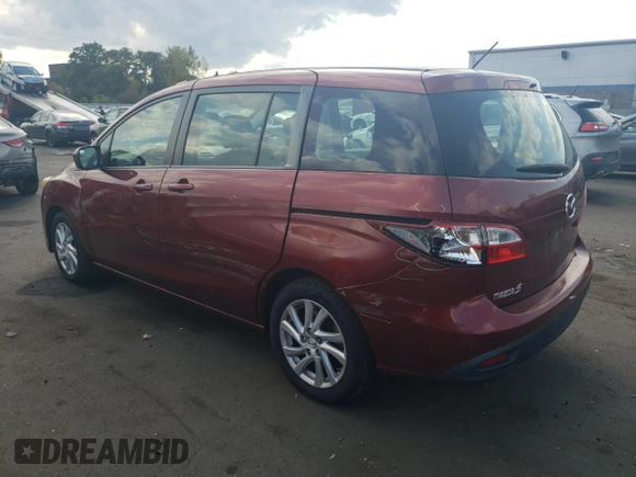 2012 Mazda 5 Sport with VIN JM1CW2BL1C0122823, listed as a Copart auction lot 74294754 with 172,299 mi miles and Salvage Title. Bid and sale history available at DreamBid. Image 2.