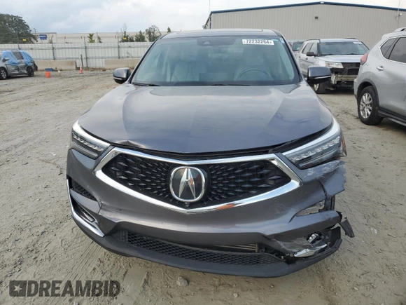 2020 Acura RDX w/Advance Pkg with VIN 5J8TC1H78LL017788, listed as a Copart auction lot 72232264 with 39,056 mi miles and Salvage Title. Bid and sale history available at carsss.com. Image 5.