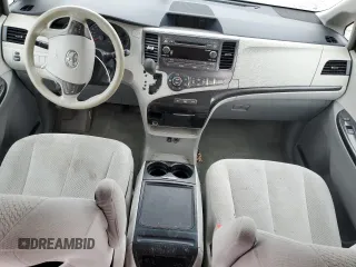 2014 Toyota Sienna LE AAS with VIN 5TDKK3DC8ES456485, listed as a Copart auction lot 43484695 with Not Provided miles and Salvage Title. Bid and sale history available at DreamBid. Image 8.