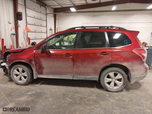 2016 Subaru Forester 2.5i Limited with VIN JF2SJARC5GH505604, listed as a IAAI auction lot 41490919 with 100,312 mi miles. Bid and sale history available at carsss.com. Image 14.
