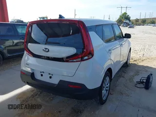 2020 Kia Soul S with VIN KNDJ23AU0L7703479, listed as a IAAI auction lot 41956064 with 18,606 mi miles. Bid and sale history available at carsss.com. Image 4.