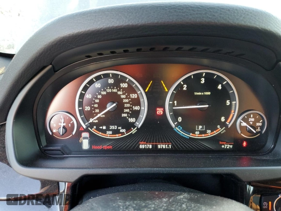 2017 BMW X5 xDrive35d with VIN 5UXKS4C3XH0U05860, listed as a Copart auction lot 79239594 with 69,178 mi miles and Salvage Title. Bid and sale history available at carsss.com. Image 9.