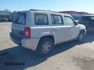 2010 Jeep Patriot Sport with VIN 1J4NF2GB8AD599726, listed as a IAAI auction lot 41831346 with 176,856 mi miles and . Bid and sale history available at DreamBid. Image 4.