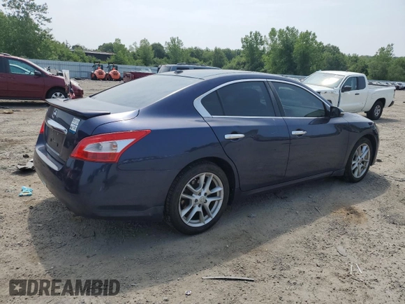 2009 Nissan Maxima SV z VIN 1N4AA51E79C827021, wystawiony jako Copart lot #59654455 z przebiegiem 119 899 mil mil oraz Czysty tytuł • Clean title. Historia ofert i sprzedaży dostępna na DreamBid. Obrazek 3.